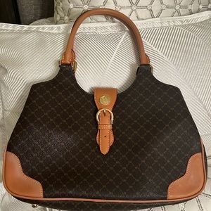 Brand New Rioni Italian brand  handbag with leather trim